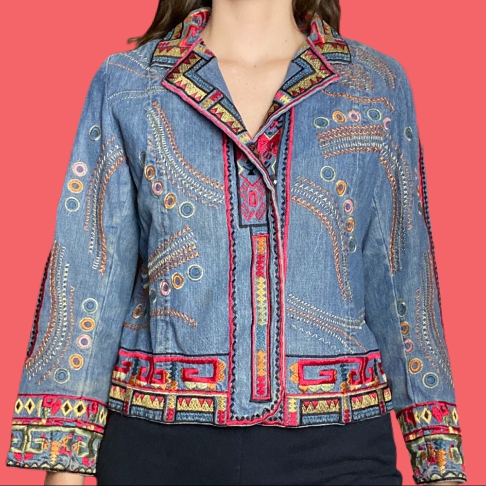 vintage Coldwater Creek denim jacket